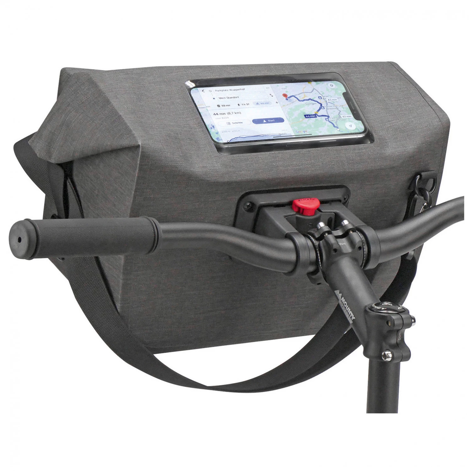 KLICKfix - Lightpack Max Waterproof - Sacoche de guidon 6 KLICKfix - Lightpack Max Waterproof - Sacoche de guidon – Image 4