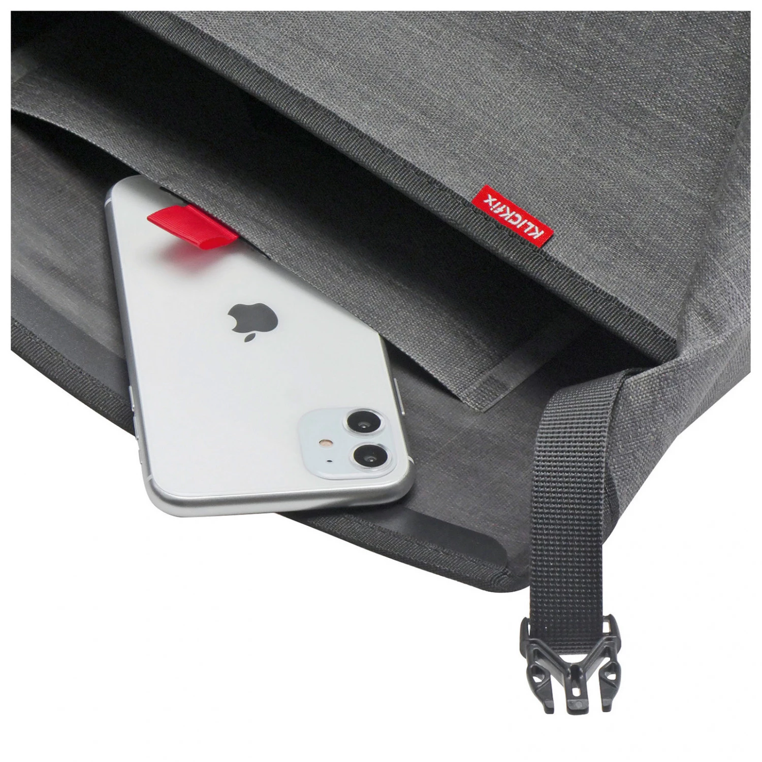 KLICKfix - Lightpack Max Waterproof - Sacoche de guidon 7 KLICKfix - Lightpack Max Waterproof - Sacoche de guidon – Image 5