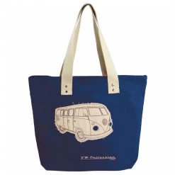 VW Collection - VW T1 Bus Shopper-Tasche Canvas - Sac à bandoulière